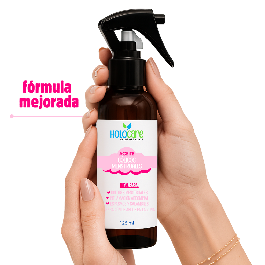 Aceite para Cólicos 🌸 (Fórmula Mejorada)