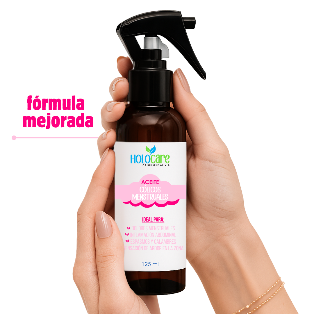 Aceite para Cólicos 🌸 (Fórmula Mejorada)